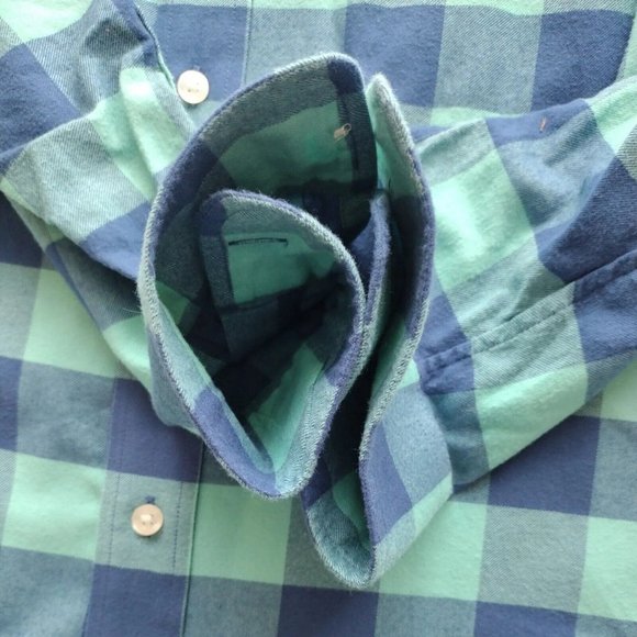 Vineyard Vines Whale Shirt Mens Large Long Sleeve Plaid - Picture 6 of 10